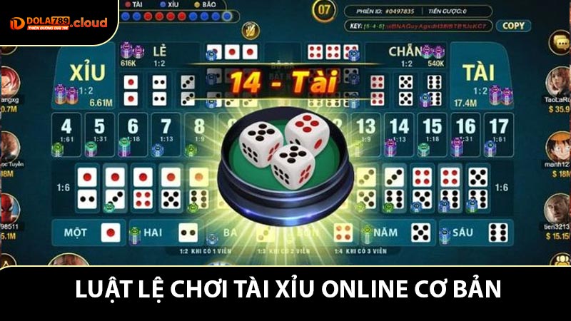 Luật lệ chơi tài xỉu online cơ bản nên áp dụng